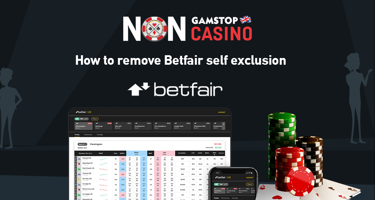 How to remove Betfair self exclusion